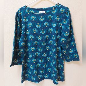 d&co WOMEN'S 3/4 SLEEVE SHIRT. SIZE M. NEW WITHOUT TAGS